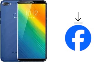 Cómo instalar Facebook en un Lenovo K5 Note (2018)