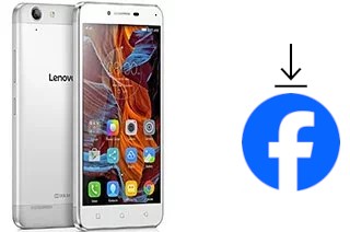 Cómo instalar Facebook en un Lenovo Vibe K5 Plus