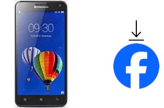 Cómo instalar Facebook en un Lenovo S580