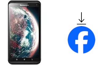 Cómo instalar Facebook en un Lenovo S930