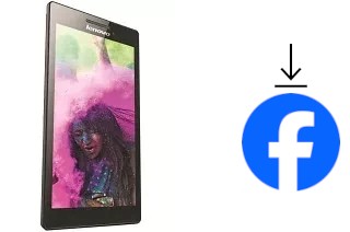 Cómo instalar Facebook en un Lenovo Tab 2 A7-10