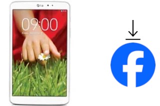 Cómo instalar Facebook en un LG G Pad 8.3