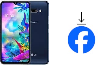 Cómo instalar Facebook en un LG V50S ThinQ 5G