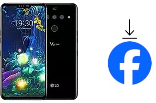 Cómo instalar Facebook en un LG V50 ThinQ 5G