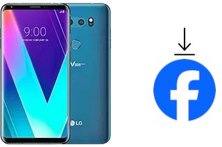 Cómo instalar Facebook en un LG V30S ThinQ