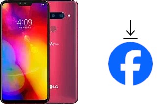 Cómo instalar Facebook en un LG V40 ThinQ