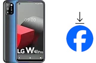 Cómo instalar Facebook en un LG W41+