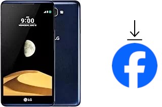 Cómo instalar Facebook en un LG X max