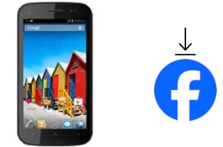 Cómo instalar Facebook en un Micromax A110Q Canvas 2 Plus