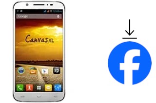 Cómo instalar Facebook en un Micromax A119 Canvas XL