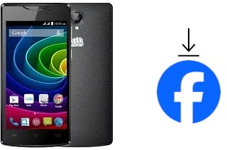 Cómo instalar Facebook en un Micromax Bolt D320