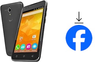 Cómo instalar Facebook en un Micromax Canvas Blaze 4G Q400