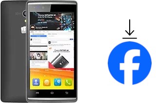 Cómo instalar Facebook en un Micromax Canvas Fire 4G Q411