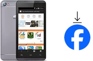 Cómo instalar Facebook en un Micromax Canvas Fire 4 A107