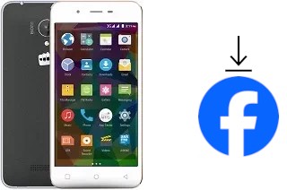 Cómo instalar Facebook en un Micromax Canvas Spark Q380