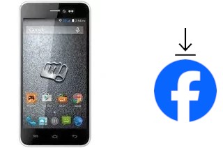 Cómo instalar Facebook en un Micromax Canvas Pep Q371