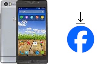 Cómo instalar Facebook en un Micromax Canvas Fire 4G Plus Q412