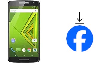 Cómo instalar Facebook en un Motorola Moto X Play Dual SIM