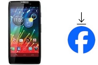 Cómo instalar Facebook en un Motorola RAZR HD XT925