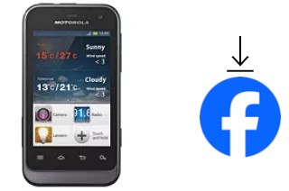 Cómo instalar Facebook en un Motorola Defy Mini XT320