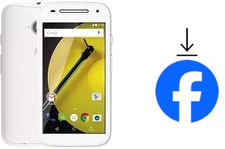 Cómo instalar Facebook en un Motorola Moto E Dual SIM (2nd gen)