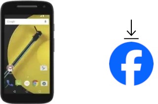 Cómo instalar Facebook en un Motorola Moto E (2nd Gen) XT1527