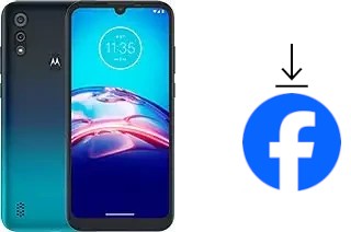 Cómo instalar Facebook en un Motorola Moto E6s (2020)