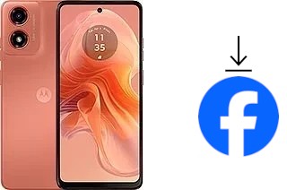 Cómo instalar Facebook en un Motorola Moto G04s