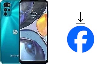 Cómo instalar Facebook en un Motorola Moto G22