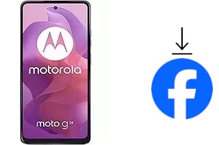 Cómo instalar Facebook en un Motorola Moto G24