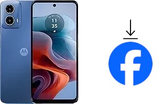 Cómo instalar Facebook en un Motorola Moto G34