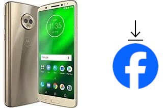 Cómo instalar Facebook en un Motorola Moto G6 Plus