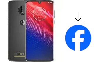 Cómo instalar Facebook en un Motorola Moto Z4 Force