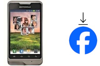 Cómo instalar Facebook en un Motorola XT390