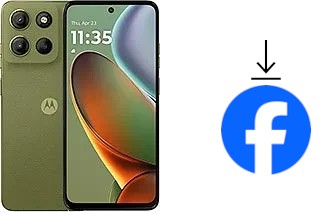 Cómo instalar Facebook en un Motorola Moto G15 Power