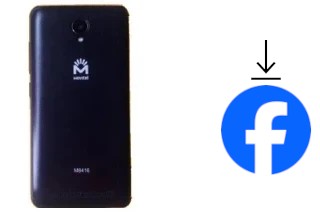 Cómo instalar Facebook en un Movitel M8416