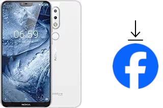 Cómo instalar Facebook en un Nokia 6.1 Plus (Nokia X6)