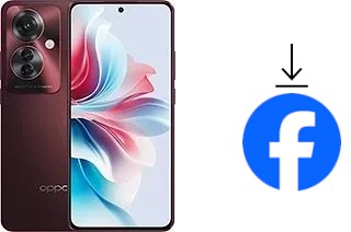 Cómo instalar Facebook en un Oppo F25 Pro