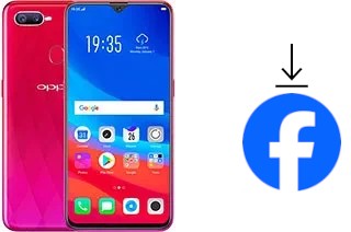 Cómo instalar Facebook en un Oppo F9 (F9 Pro)