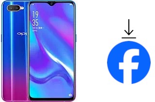 Cómo instalar Facebook en un Oppo K1