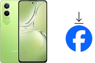 Cómo instalar Facebook en un Oppo K12x