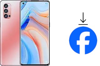 Cómo instalar Facebook en un Oppo Reno4 Pro 5G