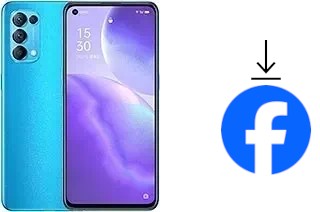 Cómo instalar Facebook en un Oppo Find X3 Lite