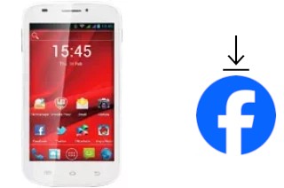 Cómo instalar Facebook en un Prestigio MultiPhone 5000 Duo