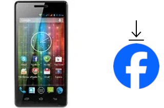 Cómo instalar Facebook en un Prestigio MultiPhone 5450 Duo