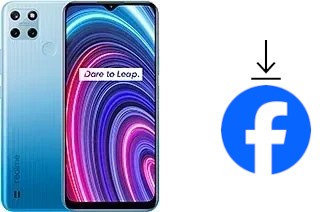 Cómo instalar Facebook en un Realme C25Y