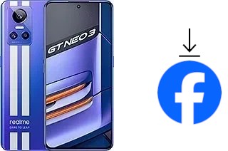 Cómo instalar Facebook en un Realme GT Neo 3 150W