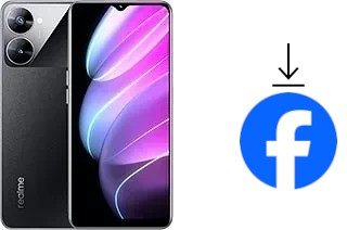 Cómo instalar Facebook en un Realme V30