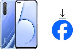 Cómo instalar Facebook en un Realme X50 5G