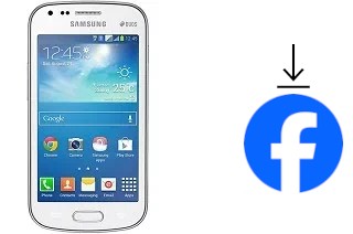 Cómo instalar Facebook en un Samsung Galaxy S Duos 2 S7582